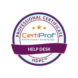 Help Desk Professional Certificate HDPC™